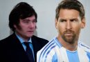 Após fala de Messi sobre dificuldade econômica do povo argentino, Milei responde