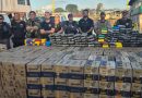 Mais de 120 kg de drogas escondidos em pneus e sofá são apreendidos em barco no AM